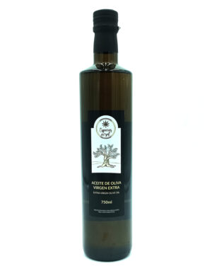1776794963293 - El Gourmext de Casa Chino Bottle of aceite de oliva virgen extra with tree logo on label, 750 ml capacity.